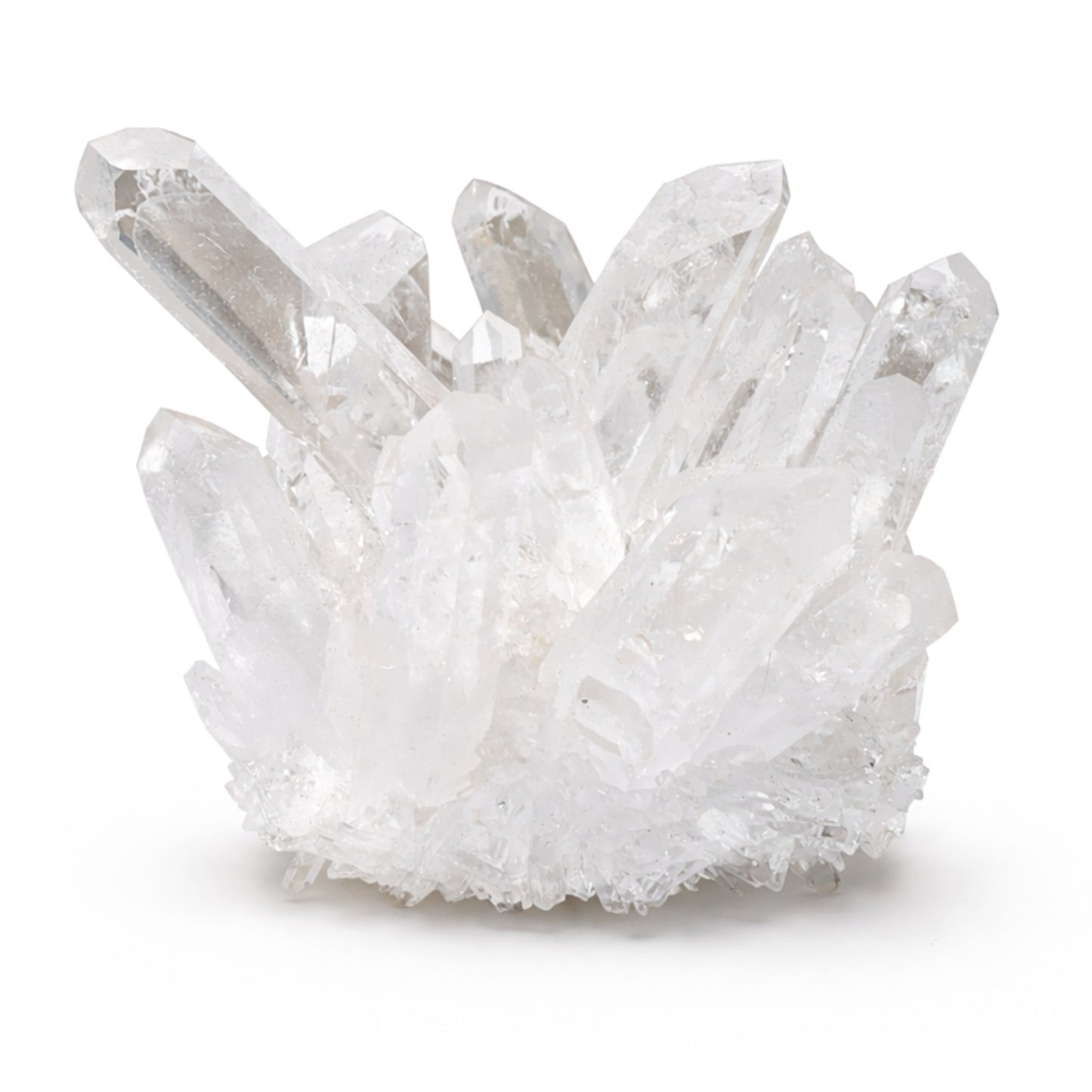 Clear Quartz Crystal Cluster Geode For Positive Energy, Vastu Defects