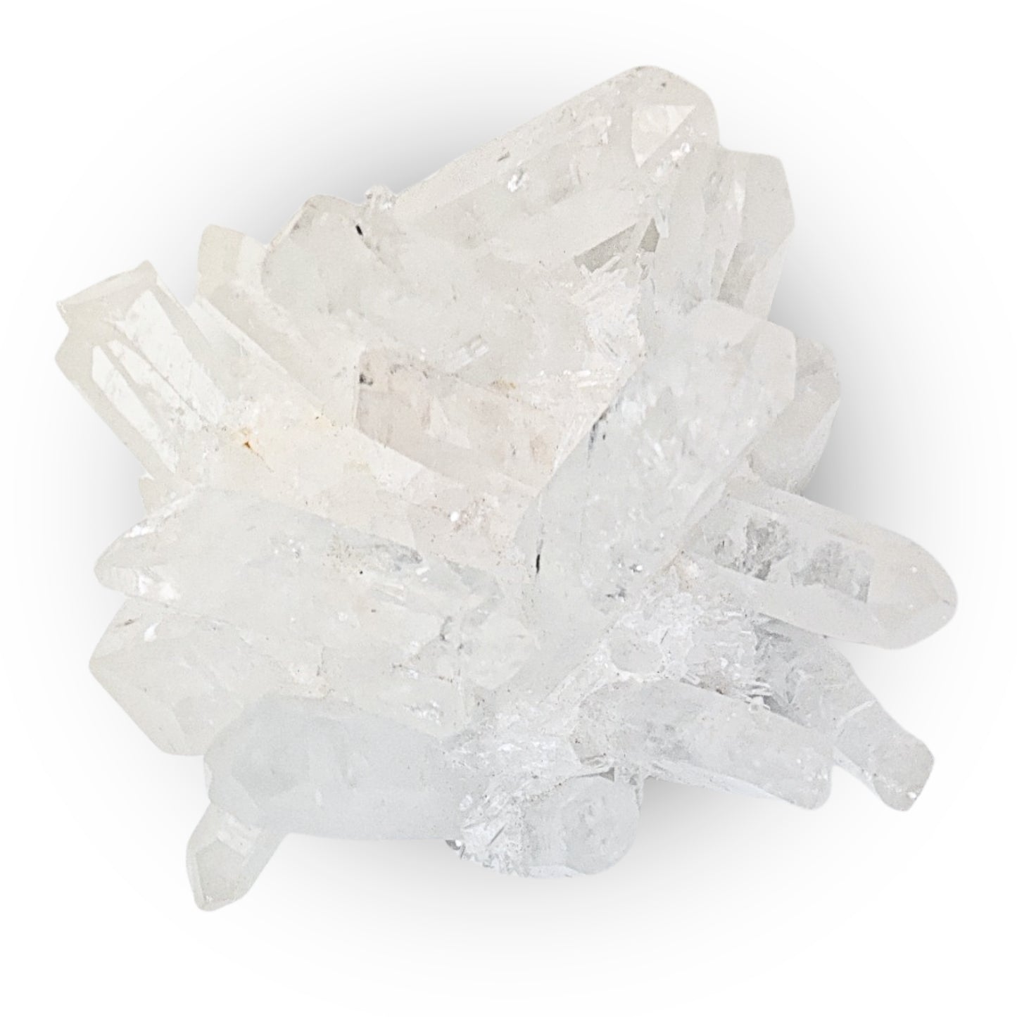 Clear Quartz Crystal Cluster Geode For Positive Energy, Vastu Defects