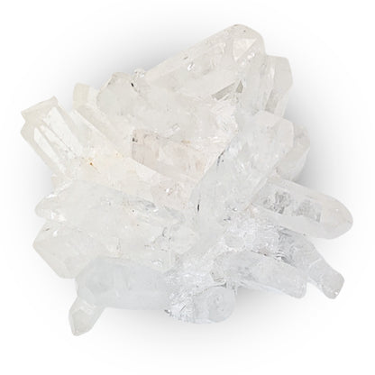 Clear Quartz Crystal Cluster Geode For Positive Energy, Vastu Defects