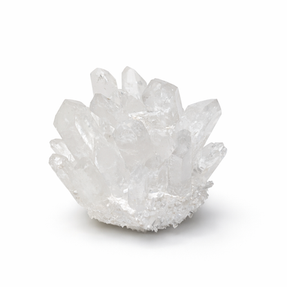 Clear Quartz Crystal Cluster Geode For Positive Energy, Vastu Defects