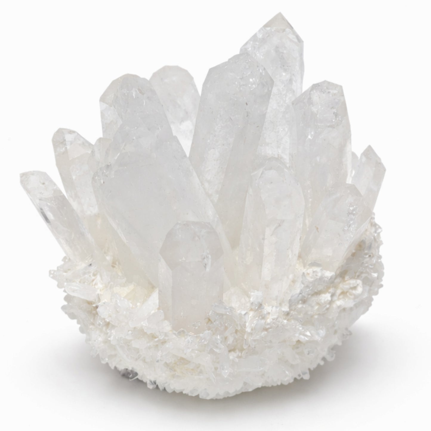 Clear Quartz Crystal Cluster Geode For Positive Energy, Vastu Defects