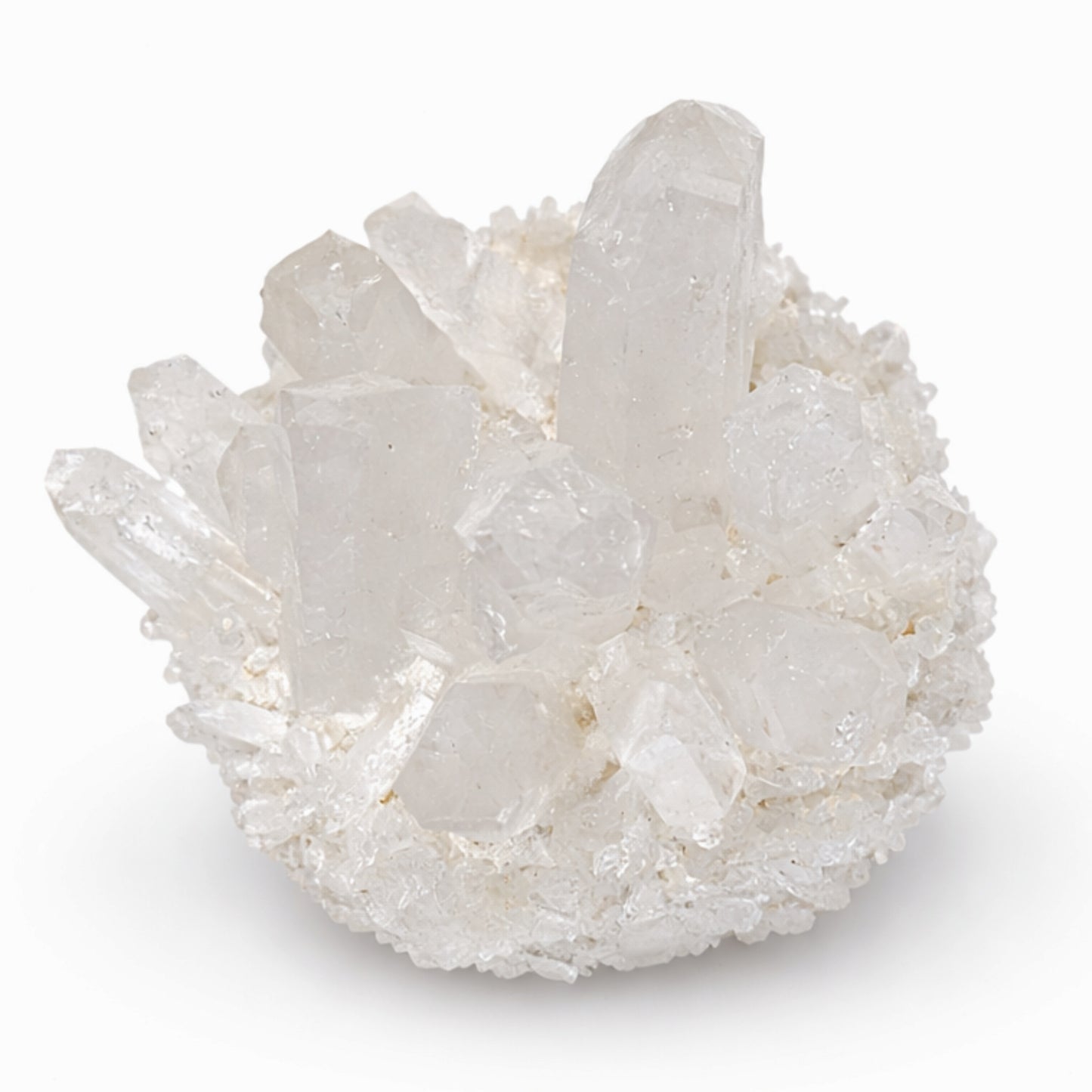 Clear Quartz Crystal Cluster Geode For Positive Energy, Vastu Defects
