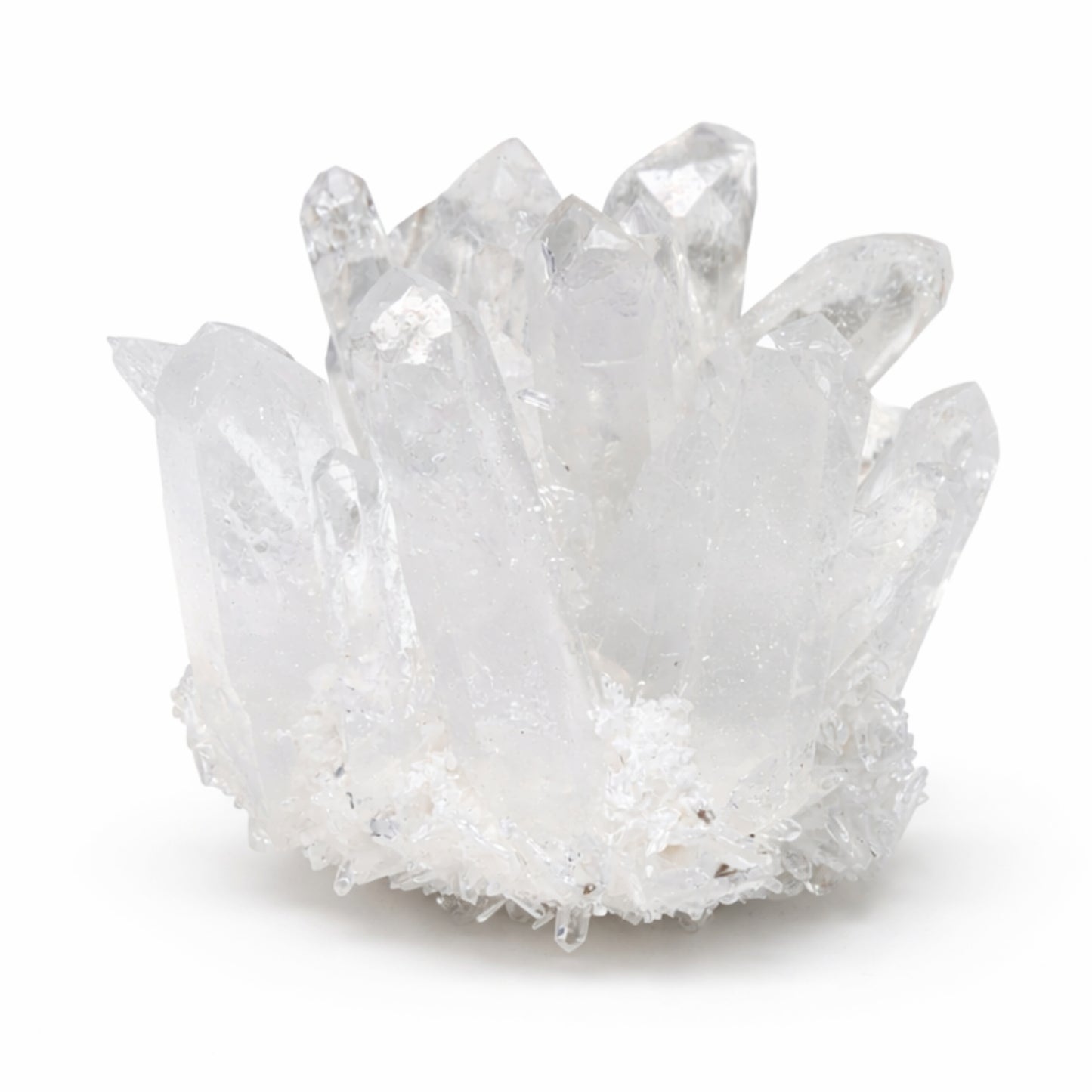 Clear Quartz Crystal Cluster Geode For Positive Energy, Vastu Defects