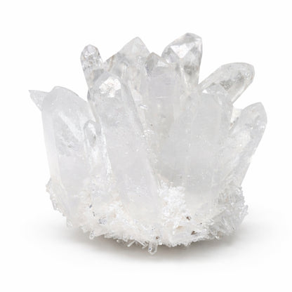 Clear Quartz Crystal Cluster Geode For Positive Energy, Vastu Defects