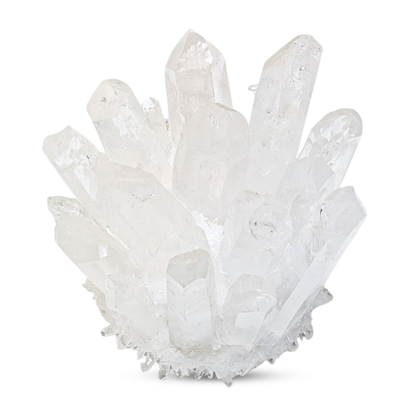 Clear Quartz Crystal Cluster Geode For Positive Energy, Vastu Defects
