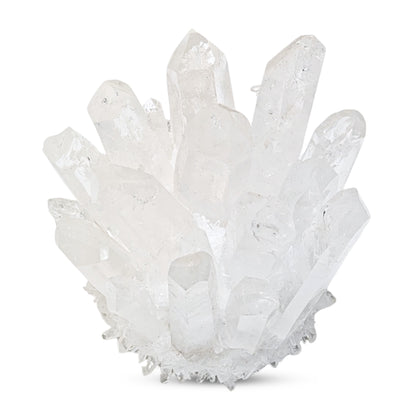 Clear Quartz Crystal Cluster Geode For Positive Energy, Vastu Defects