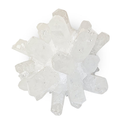 Clear Quartz Crystal Cluster Geode For Positive Energy, Vastu Defects