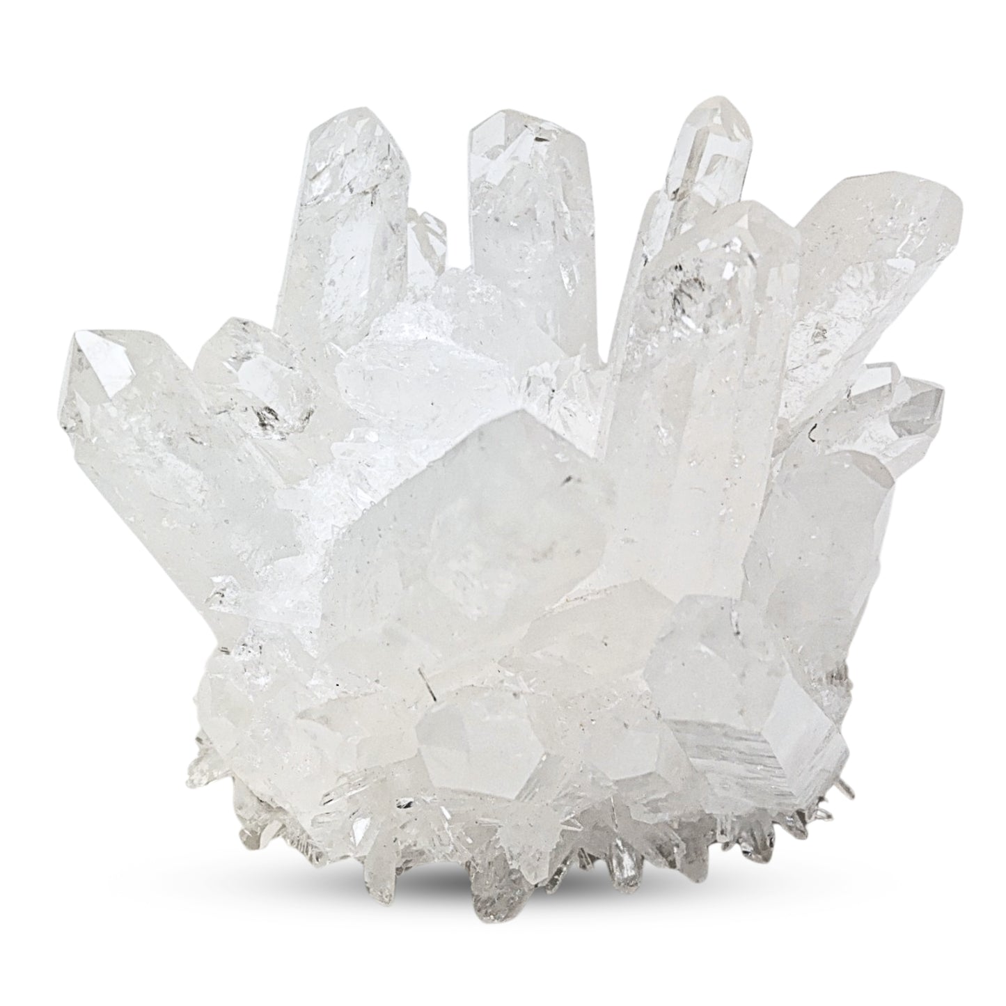 Clear Quartz Crystal Cluster Geode For Positive Energy, Vastu Defects