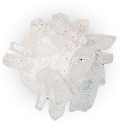 Clear Quartz Crystal Cluster Geode For Positive Energy, Vastu Defects