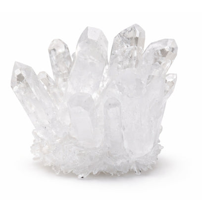 Clear Quartz Crystal Cluster Geode For Positive Energy, Vastu Defects