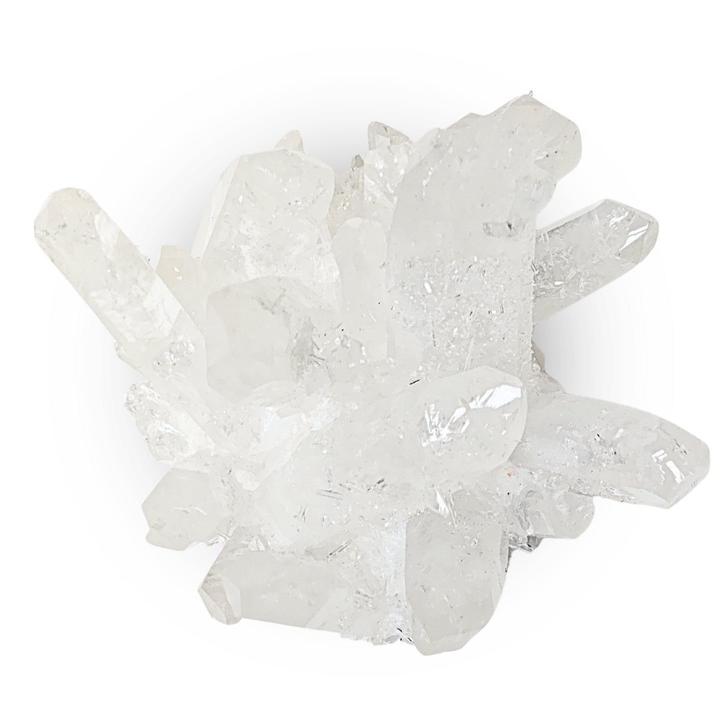 Clear Quartz Crystal Cluster Geode For Positive Energy, Vastu Defects