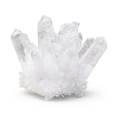 Clear Quartz Crystal Cluster Geode For Positive Energy, Vastu Defects
