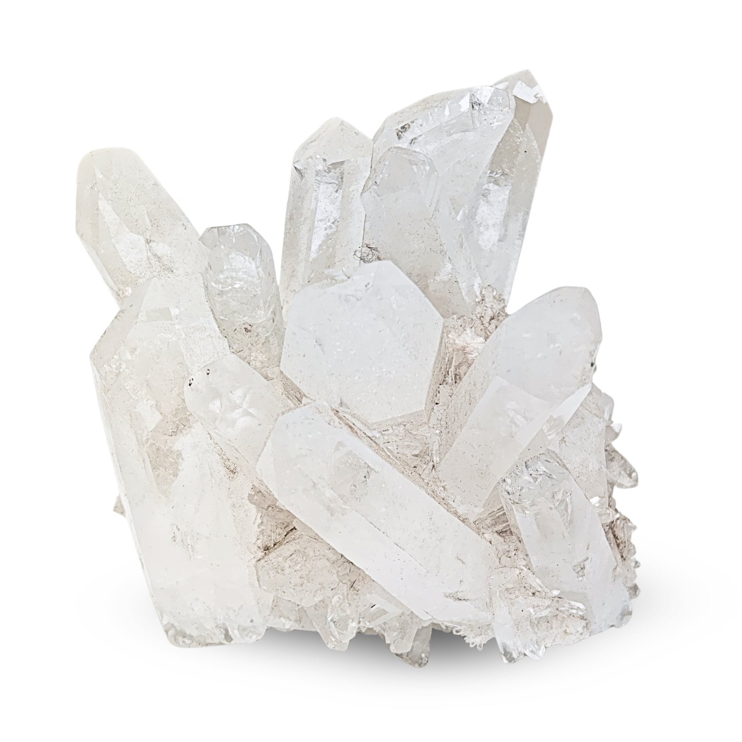 Clear Quartz Crystal Cluster Geode For Positive Energy, Vastu Defects