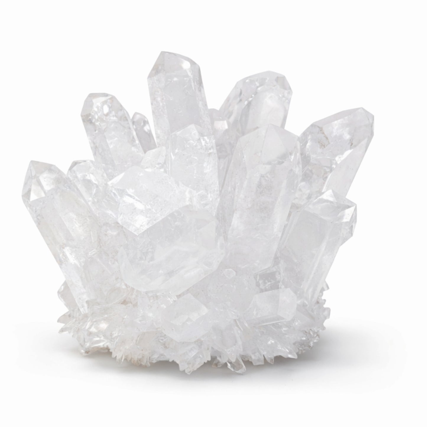 Clear Quartz Crystal Cluster Geode For Positive Energy, Vastu Defects