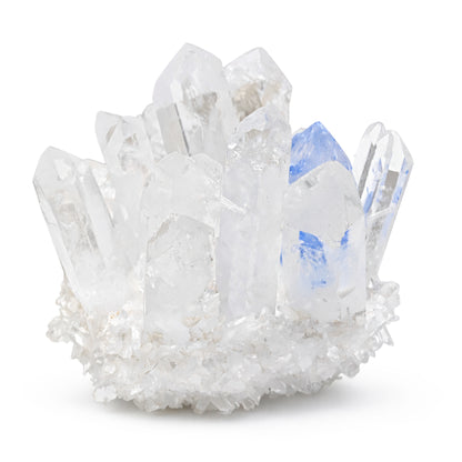 Clear Quartz Crystal Cluster Geode For Positive Energy, Vastu Defects