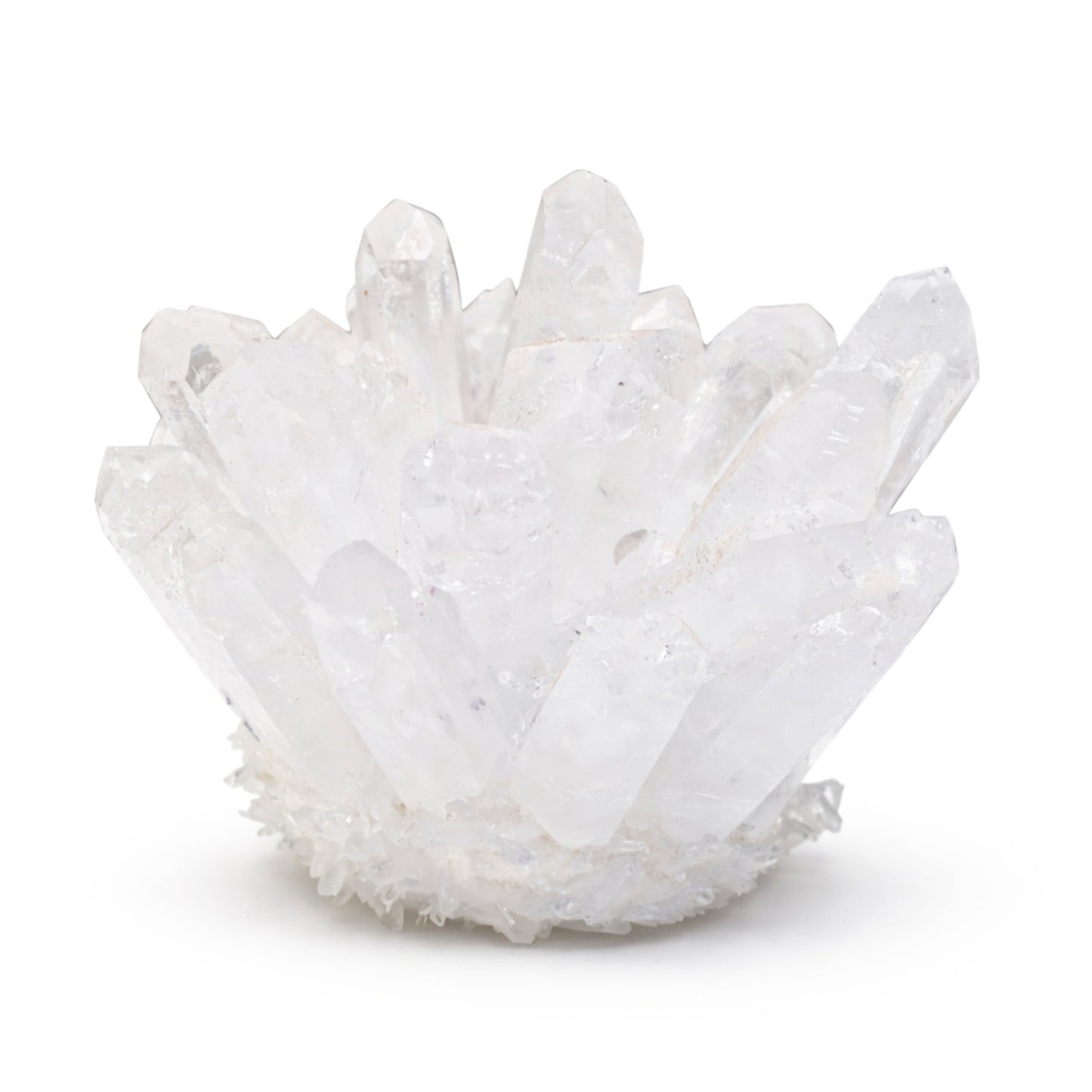 Clear Quartz Crystal Cluster Geode For Positive Energy, Vastu Defects