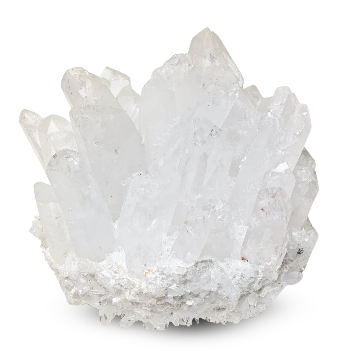 Clear Quartz Crystal Cluster Geode For Positive Energy, Vastu Defects