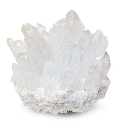 Clear Quartz Crystal Cluster Geode For Positive Energy, Vastu Defects