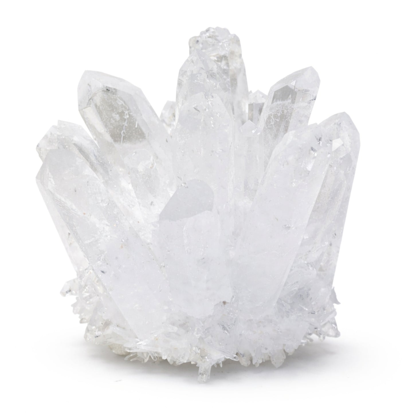Clear Quartz Crystal Cluster Geode For Positive Energy, Vastu Defects