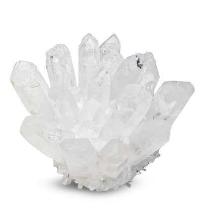 Clear Quartz Crystal Cluster Geode For Positive Energy, Vastu Defects