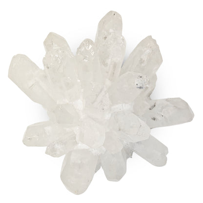 Clear Quartz Crystal Cluster Geode For Positive Energy, Vastu Defects