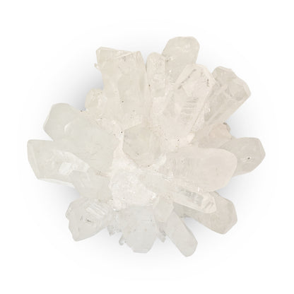 Clear Quartz Crystal Cluster Geode For Positive Energy, Vastu Defects