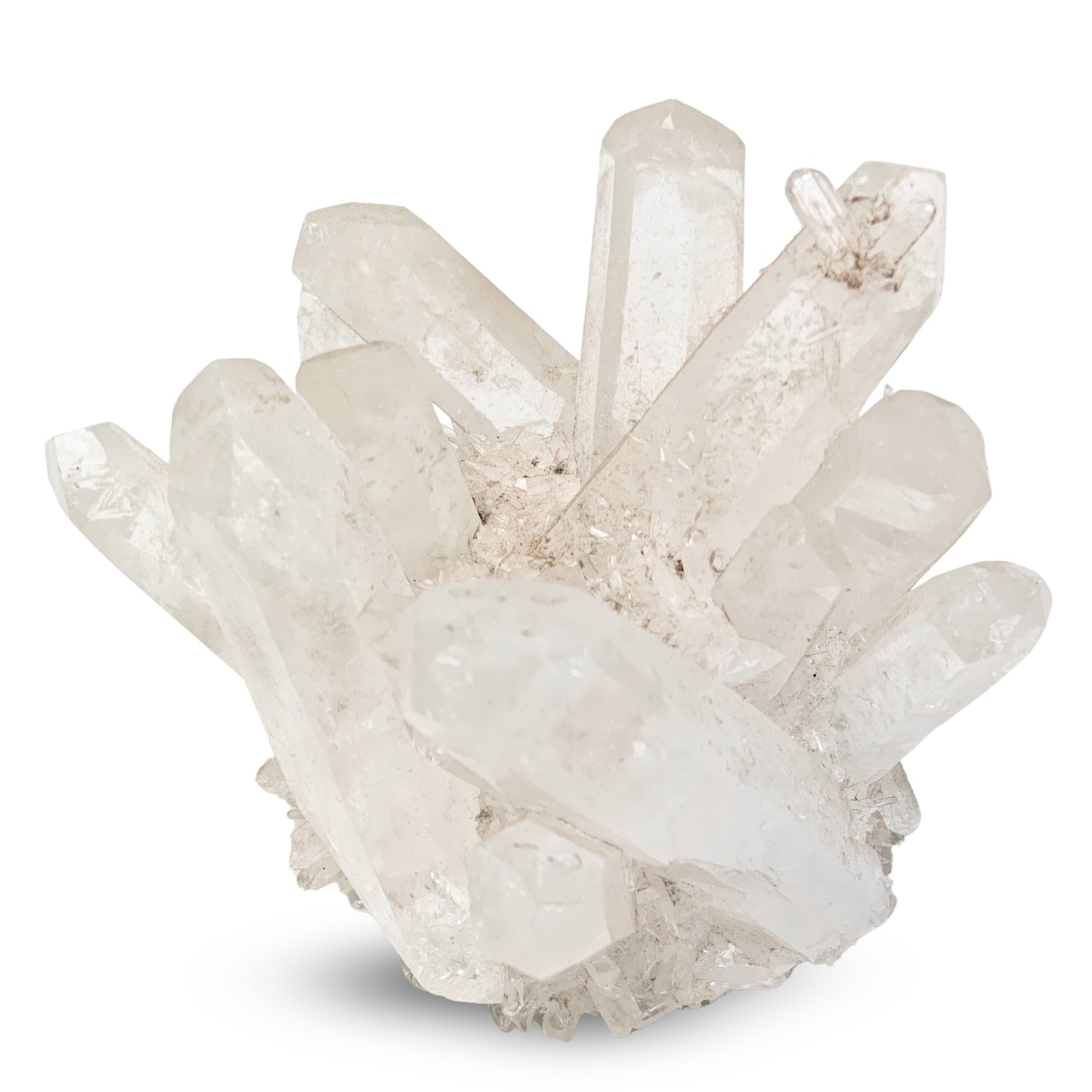 Clear Quartz Crystal Cluster Geode For Positive Energy, Vastu Defects