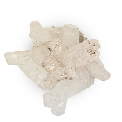 Clear Quartz Crystal Cluster Geode For Positive Energy, Vastu Defects