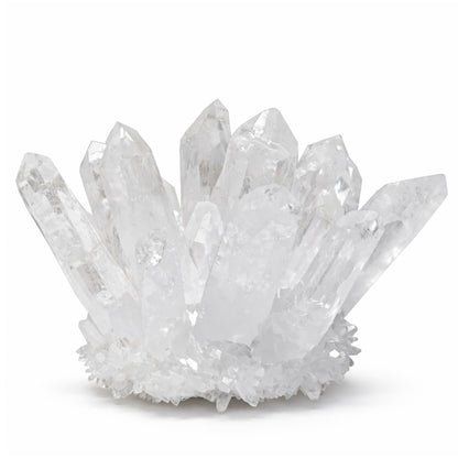 Clear Quartz Crystal Cluster Geode For Positive Energy, Vastu Defects