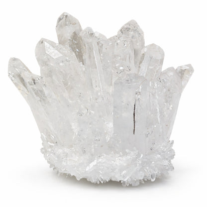 Clear Quartz Crystal Cluster Geode For Positive Energy, Vastu Defects