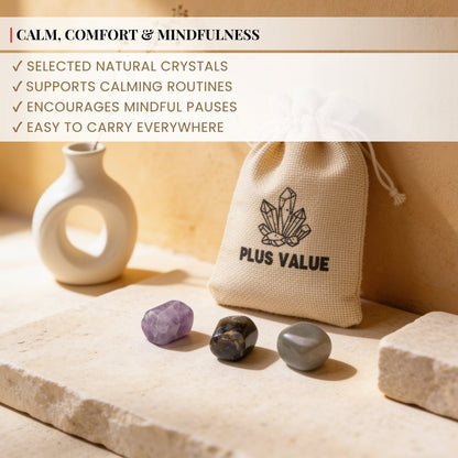 Natural Lepidolite tumbled stone rich in lithium for soothing worry and emotional stability