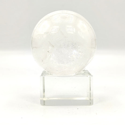 natural crystal clear quartz stone ball vastu reiki healing