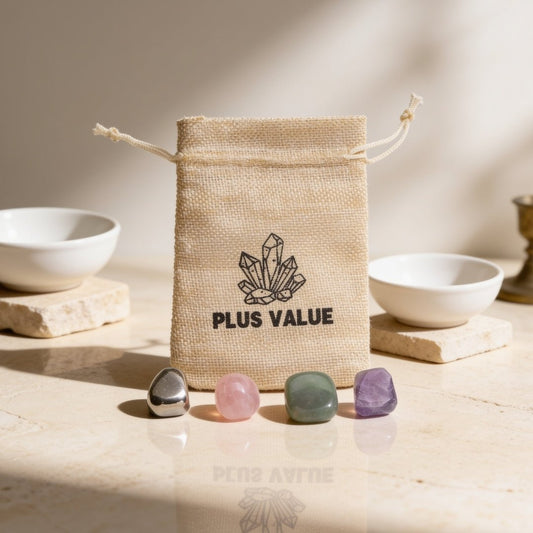 Complete set of crystal prayer cards for prosperity, student success, health, and relationship harmony