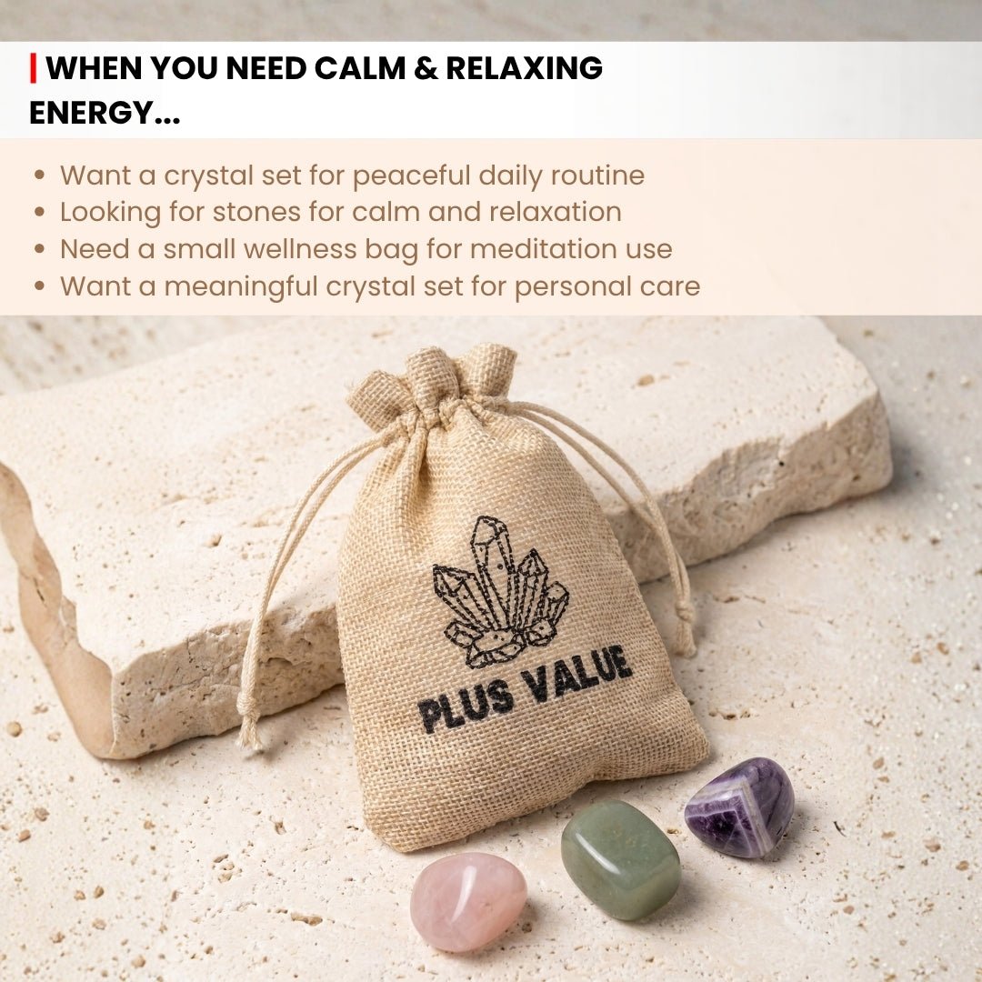 Crystals/Stones Bag, traditional Vastu remedy for the home