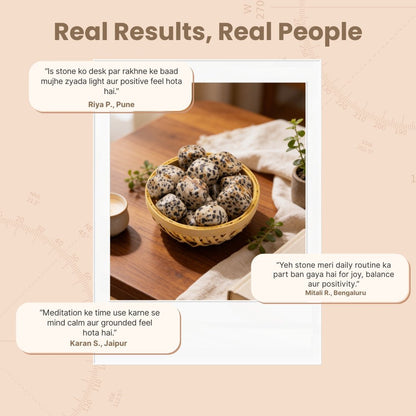 Dalmatian Jasper Tumbled Stone Pebbles - plusvalueindia
