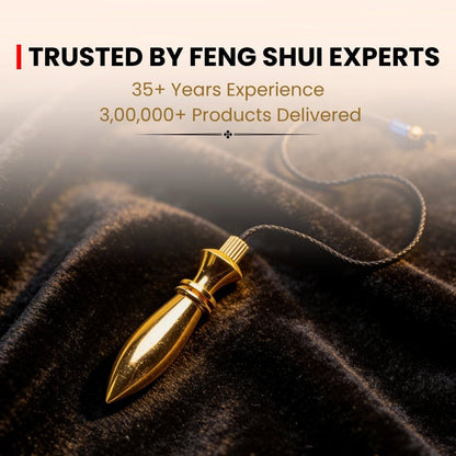 New Brass Dowsing Pendulum - Model Deluxe - Reiki, Crystal, Chakra, Healing - Free Dowsing Chart - plusvalueindia