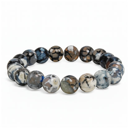 Dragon Vein Agate Bracelet
