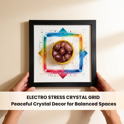 Electro Stress Crystal Grid - Vastu Rectification with Sacred Geometrical Frame - plusvalueindia