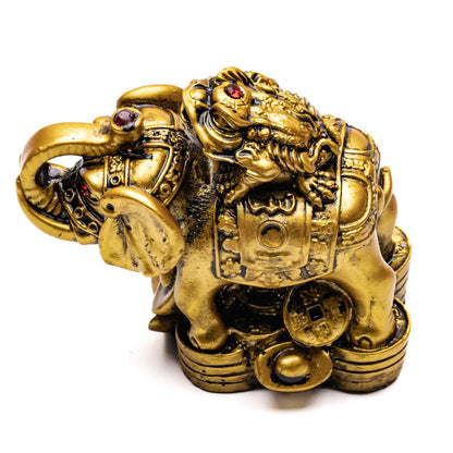 elephant with frog fengshui product