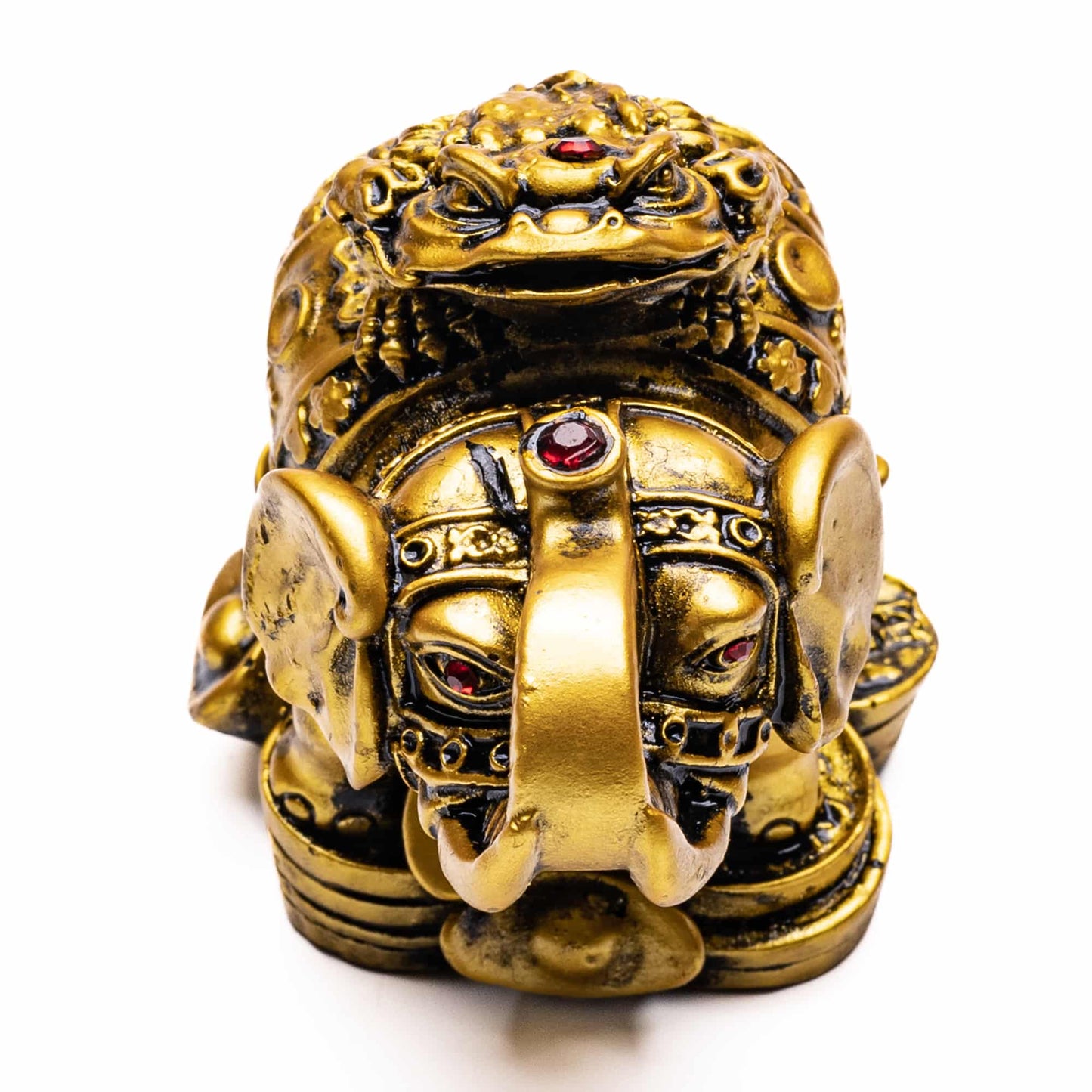 elephant with frog fengshui remedies
