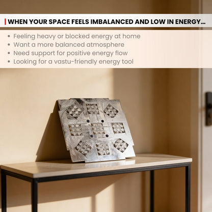 Energy balancer -Vastu Pyramid plate - plusvalueindia