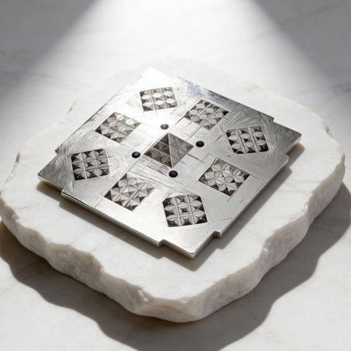 Energy balancer -Vastu Pyramid plate for wealth & prosperity