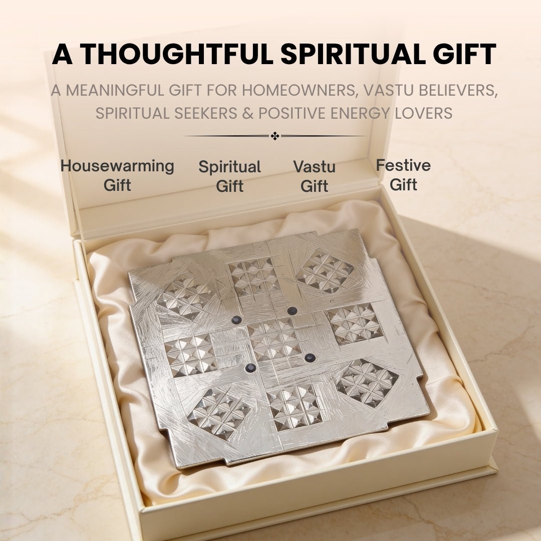 Energy balancer -Vastu Pyramid plate - plusvalueindia