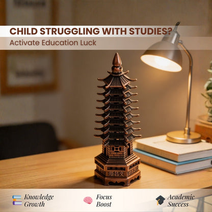Feng Shui Education Tower For Students Education, Memory & Studies - plusvalueindia