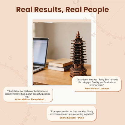 Feng Shui Education Tower For Students Education, Memory & Studies - plusvalueindia