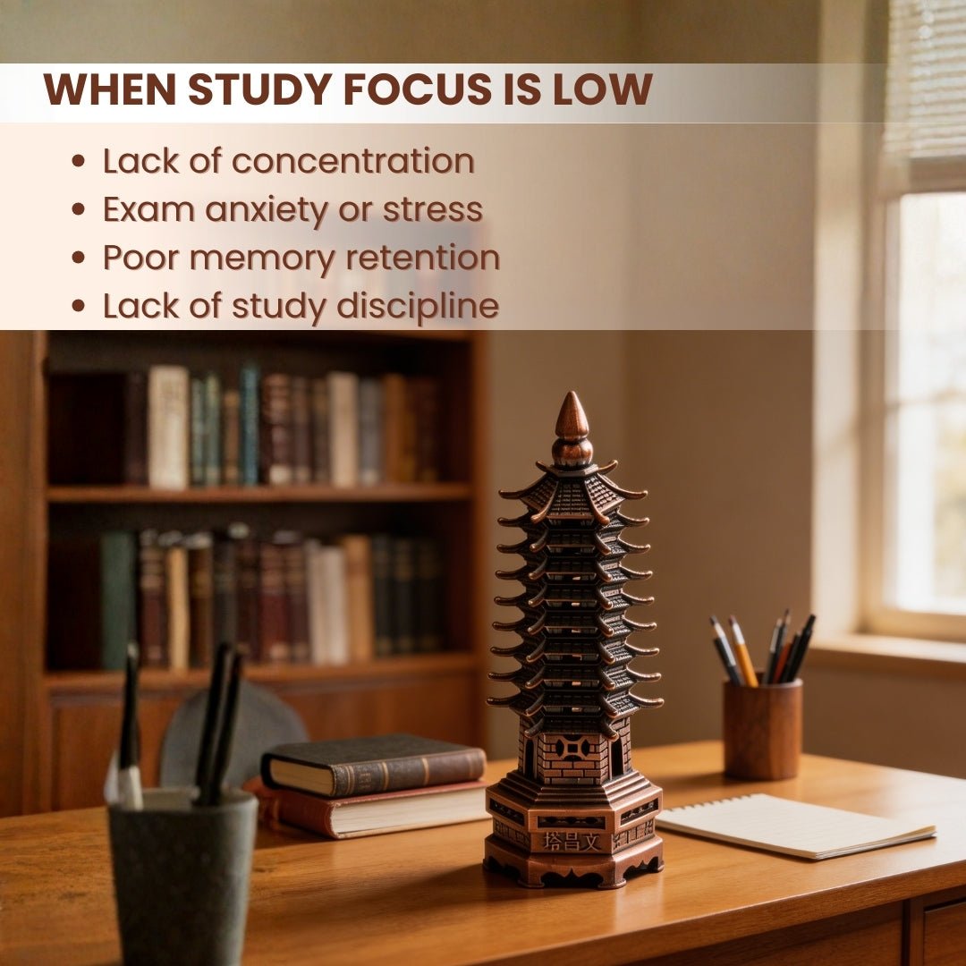 Feng Shui Education Tower For Students Education, Memory & Studies - plusvalueindia
