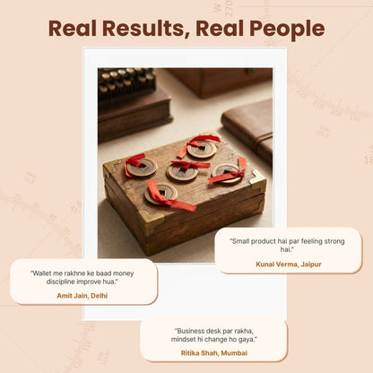 Feng Shui Good Luck Coins for Prosperity, Wealth, Abundance [Keep in Wallet, Cash Box]feng shui good luck coins - plusvalueindia