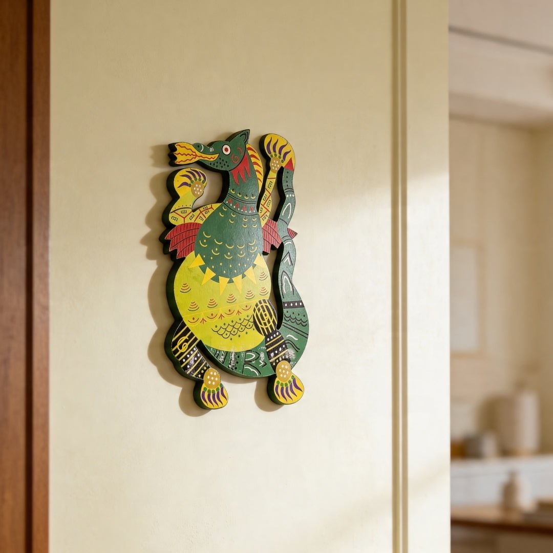 Feng Shui Green Dragon Wooden - plusvalueindia