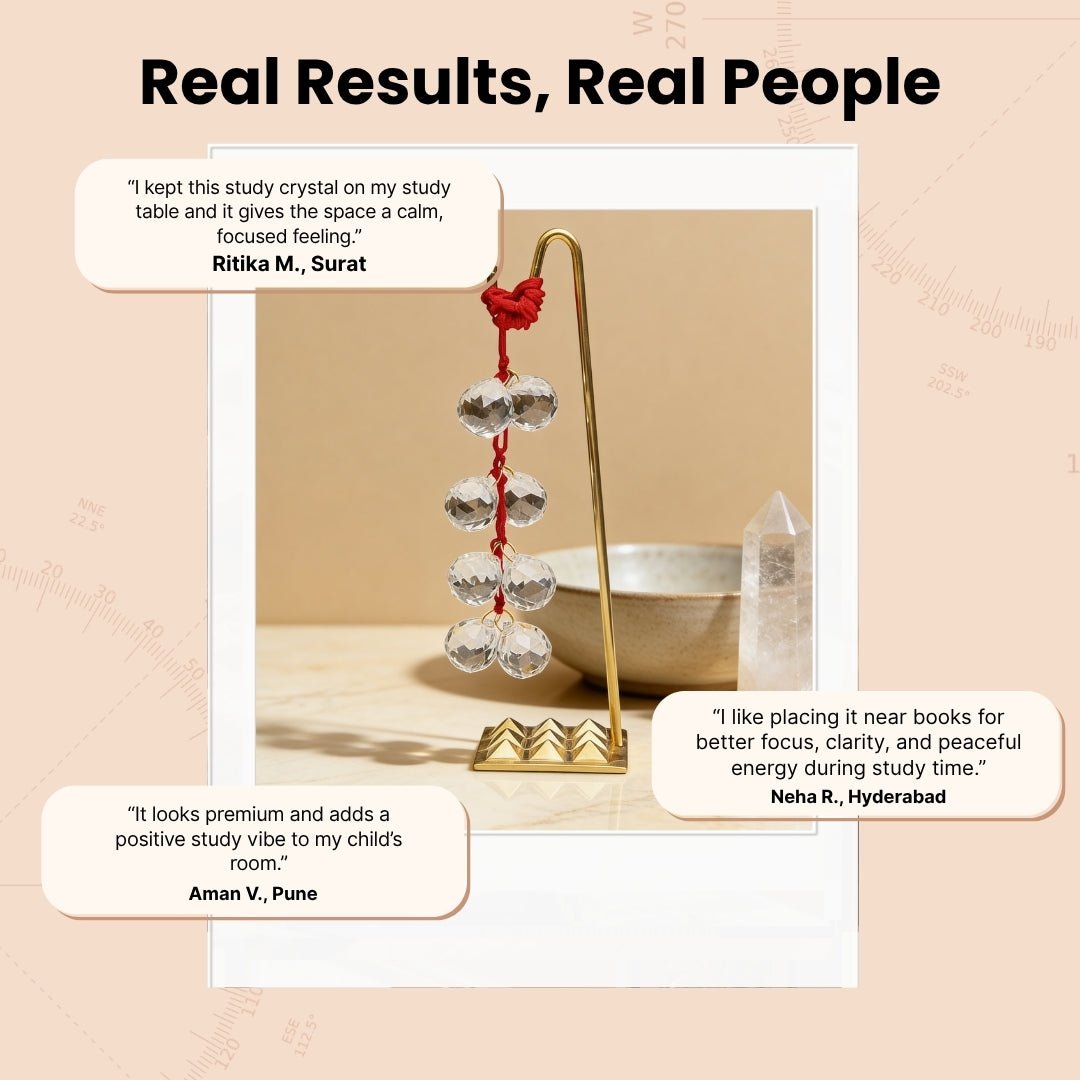 Eight Vastu & Feng Shui Crystal For Education Luck - plusvalueindia