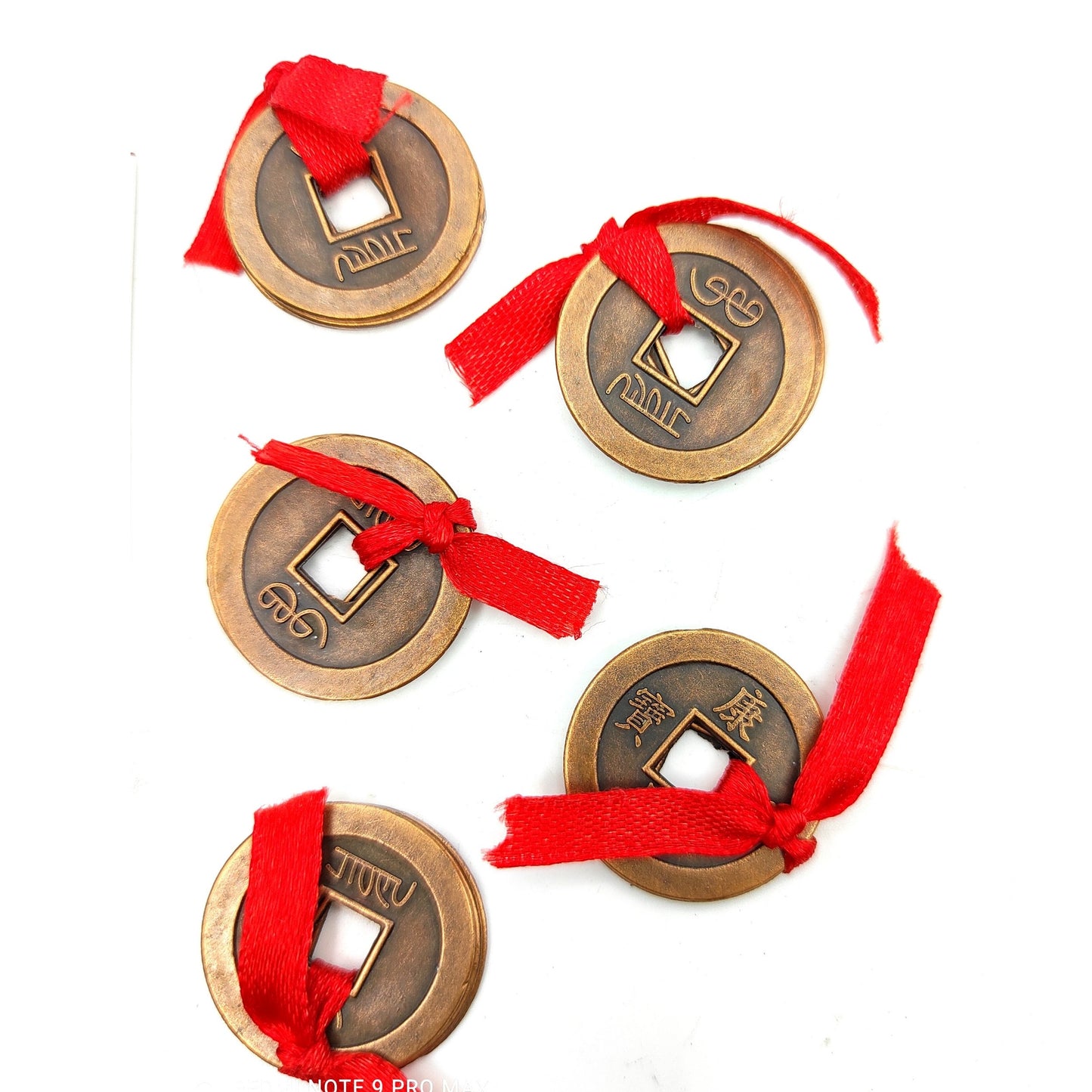 feng shui vastu good luck coins set fengshui